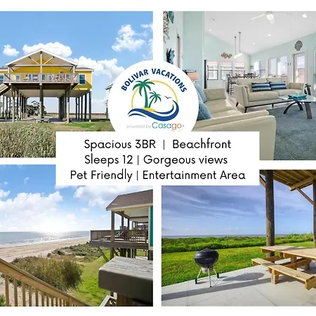 Splash Spacious 3Bd 3Bath Beachfront! Steps To Beach!